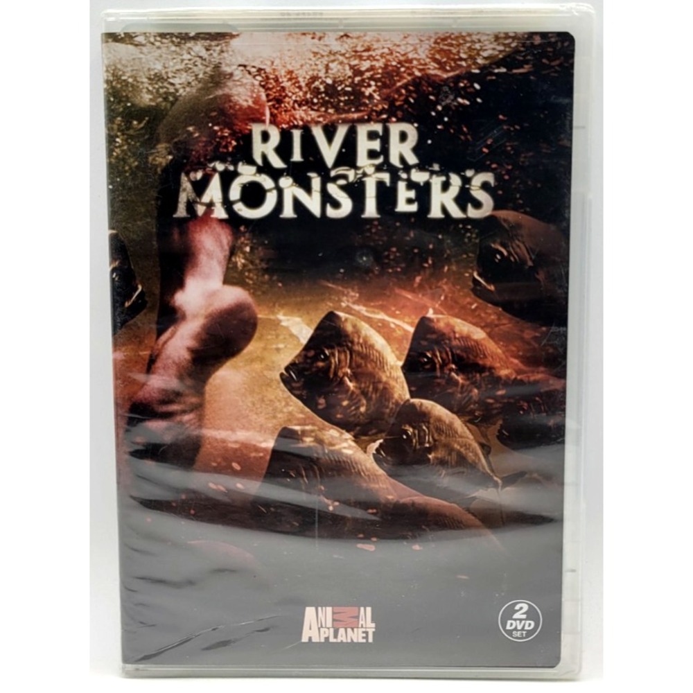 River Monsters 2 DVD set Animal Planet Jeremy Wade 2009 FACTORY SEALED NEW